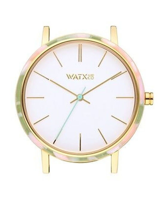WATX & CO Γυναικείο Ρολόι 38mm Μπαταρίας με Μετ...