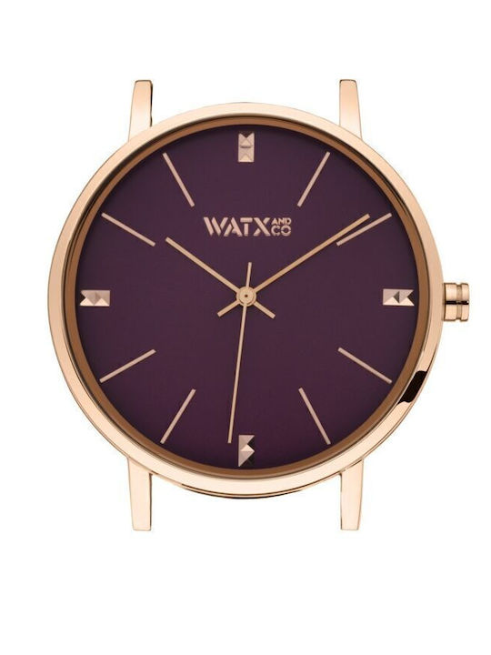 WATX & CO Γυναικείο Ρολόι 38mm Μπαταρίας με Μετ...