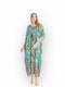 Women's Kaftan 661 Turquoise