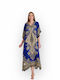 Damen Kaftan 661 Blau Raf