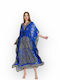 Women's Kaftan 661 Blue-Raff