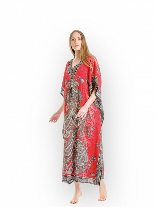 Kaftan pentru femei 661 roșu