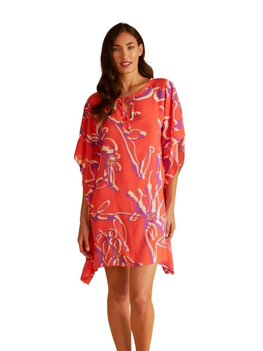 Harmony Women's Dress Beachwear Orange