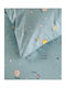 Rythmos Venus Kids Cotton Pillowcase Set 50x70cm Green