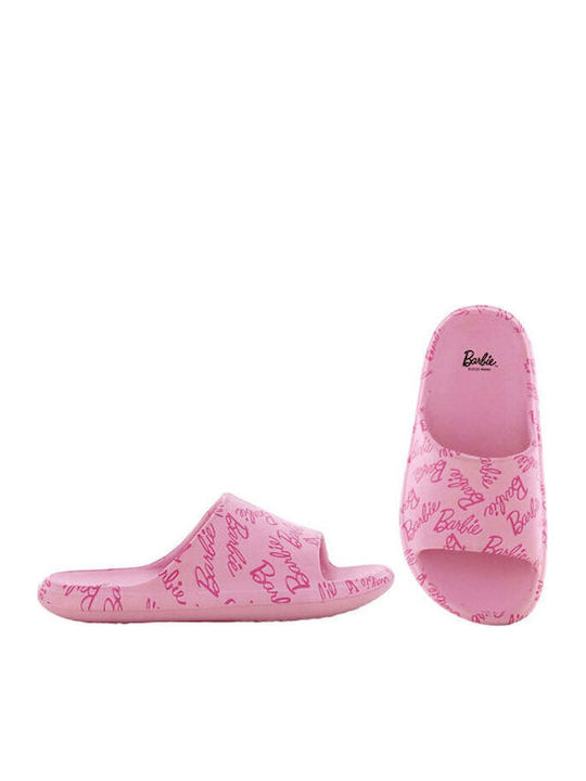 Παιδικές Σαγιονάρες Slides Barbie Ροζ