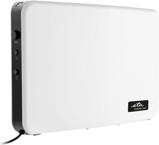 ETA Θερμοπομπός Δαπέδου 2000W Mica με Ηλεκτρονικό Θερμοστάτη 43.5x64cm Λευκό