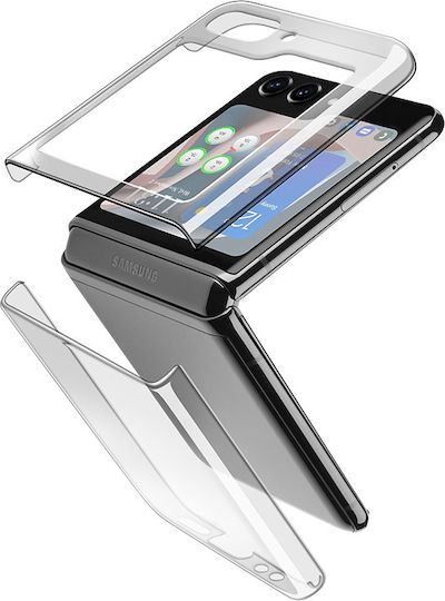 Cellular Line Back Cover Πλαστικό Διάφανο (Galaxy Z Flip)