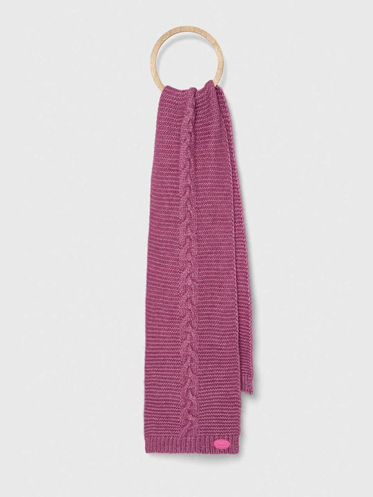 Guess Women's Wool Scarf Purple