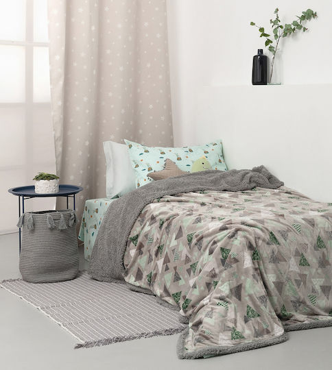 Palamaiki Blanket Blake Glowing Grey 160x220cm