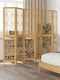 vidaXL Decorativ Paravan Lemn cu 6 Panouri 210x180cm