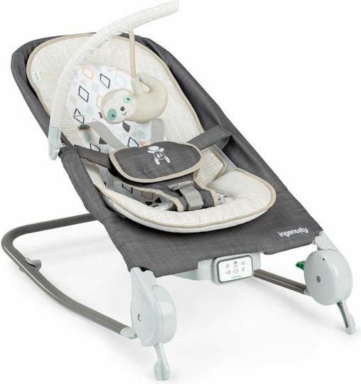 Ingenuity Electric Baby Relax Happy Belly with Music and Vibration Gray