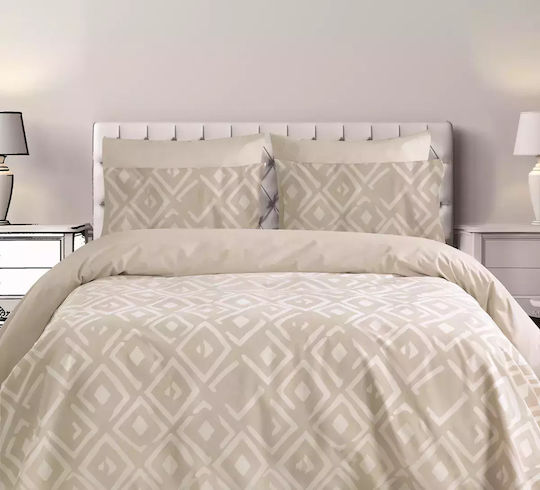Makis Tselios Home Romvos Elektrische Gitarren Tagesdecke Einzelbett Baumwolle Beige 160x240cm 2Stück