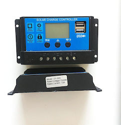 Ρυθμιστής Φόρτισης 10ah 12/24v Dual Usb Dy-003 Ρυθμιστής Φόρτισης 10ah 12/24v Dual Usb Dy-003