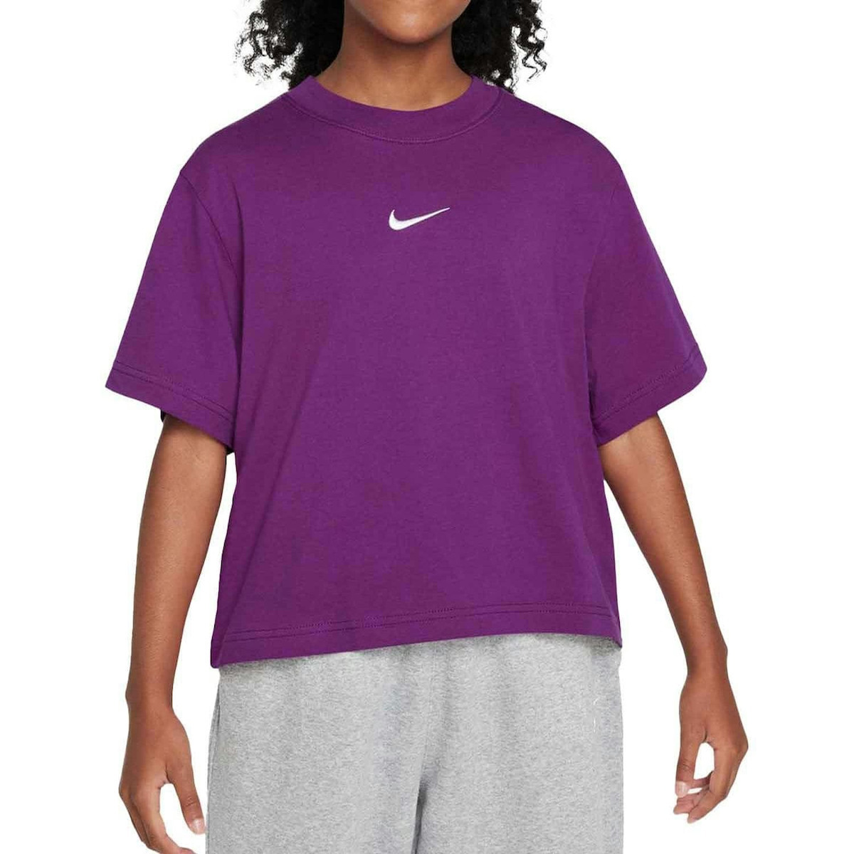 Nike Детска тениска Лилав Sportswear DH5750-503 | Skroutz България