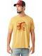T-shirt Κίτρινο