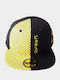 Difuzed Kids' Hat Jockey Fabric Pikachu Yellow