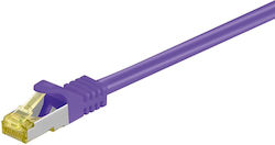 Goobay 91663 S/FTP Cat.7 Καλώδιο Ethernet 20m Μωβ