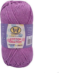Πεταλούδα Cotton Creation Μεικτό Λιλά 145m 50gr