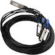 MikroTik Optisches Faser Kabel SFP+ 3m Schwarze