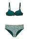 Women's Bikini Set Romance Green S24