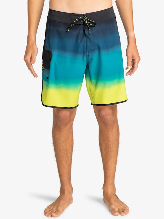 Billabong Herren Badebekleidung Bermuda Mehrfarbig Gestreift