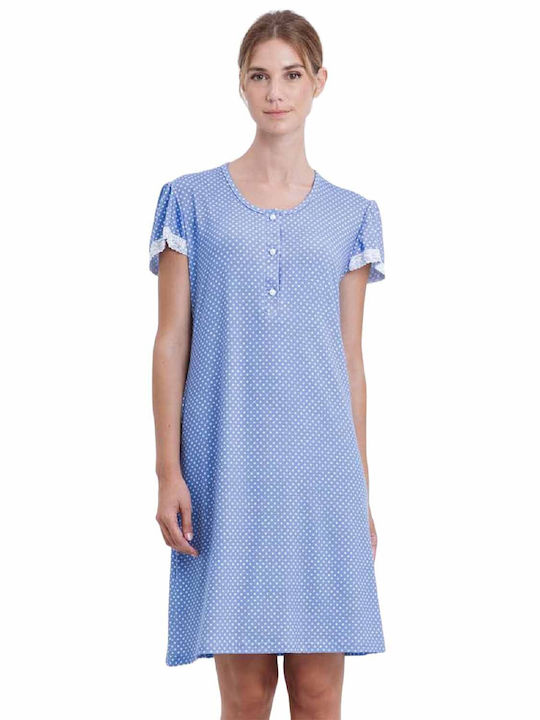 Giota Women's Summer Cotton Nightgown Ciell