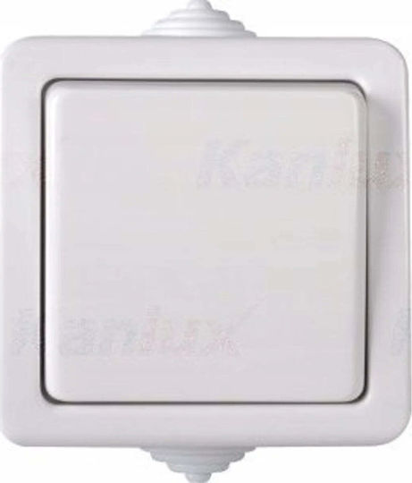 Kanlux Buton Clopoțel Alb 33498