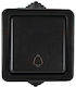 Kanlux Bell Push Button in Black Color 27353