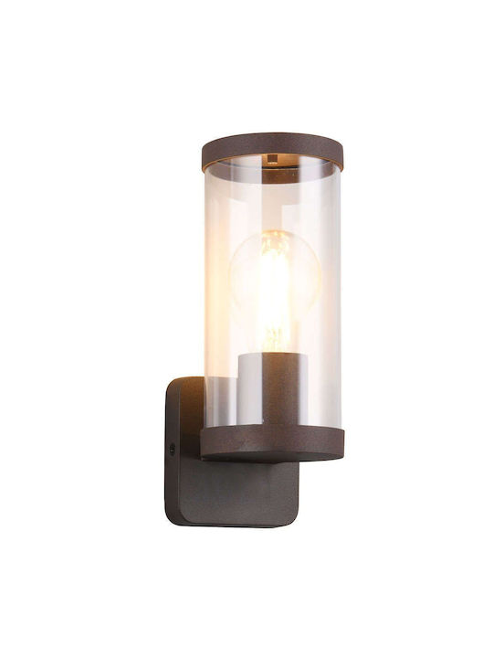 Trio Lighting Модерен Осветително тяло За стена с фасунга E27 Бежов 9x9x9см.