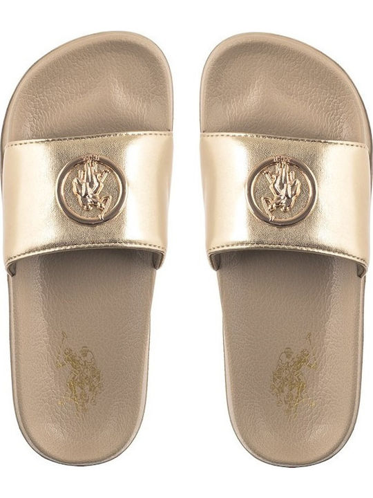 Slides σε Χρυσό Χρώμα