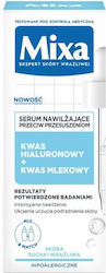Mixa Lab Moisturizing Serum Against Dryness with Hyaluronic Acid and Lactic Acid 30ml Mixa Lab Moisturizing Serum Against Dryness with Hyaluronic Acid and Lactic Acid 30ml