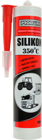 Geko Sealant Silicone High Temperature Red 300ml