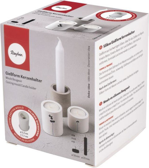 Rayher Silikonform Wachsbasis 7x5,2cm Ra36124000 Rayher