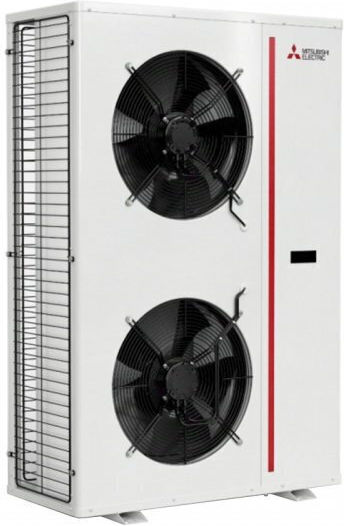 Mitsubishi Electric Топлопомпа 11кВт Едната фаза 60°C Моноблок