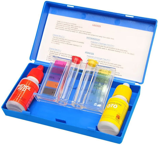 Gre PH CL Test Kit Νερού Πισίνας