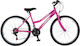 Orient Matrix 26" 2024 Ροζ Mountain Bike με 21 Ταχύτητες