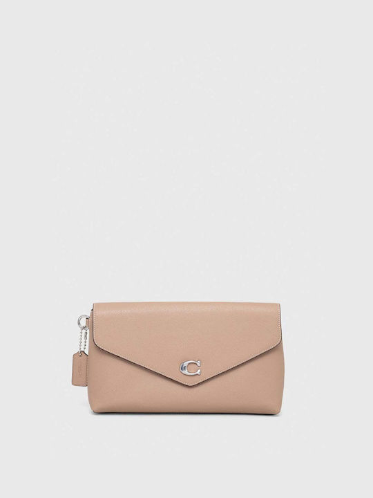 Coach Leder Damen Tasche Hand Beige