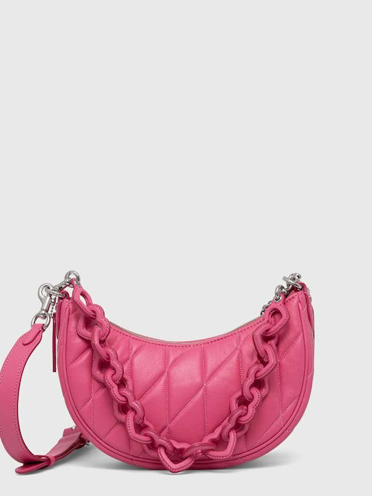 Coach Leather Women's Bag Hand Pink