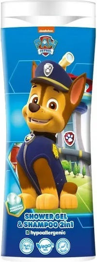 Paw Patrol Chase Shower Gel Shampoo 2in1 Bubble Gum 300ml