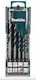 Makita Drill Carbide for Wood, Masonry, Metal and Drywall 4mm / 10mm / 75mm / 3.5mm / 9mm / 90mm