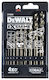 DEWALT Set of 10 Drills Cobaltium with Cylindrical Shank for Metal