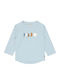 Laessig Moon Kinder Badebekleidung Rashguard Mit langen Ärmeln Powder Blue