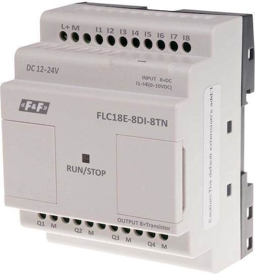 F&F Zeitrelais FLC18E-8DI-8TN