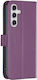 Binfen Wallet Case Δερματίνης Μωβ (Galaxy A55)