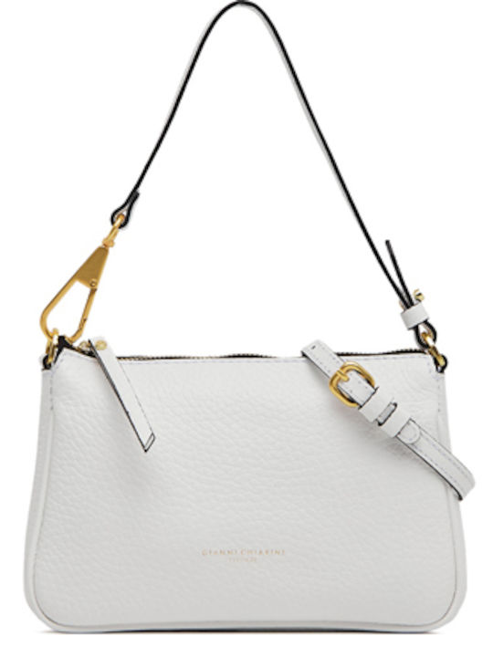 Gianni Chiarini Leather Women's Bag Shoulder White