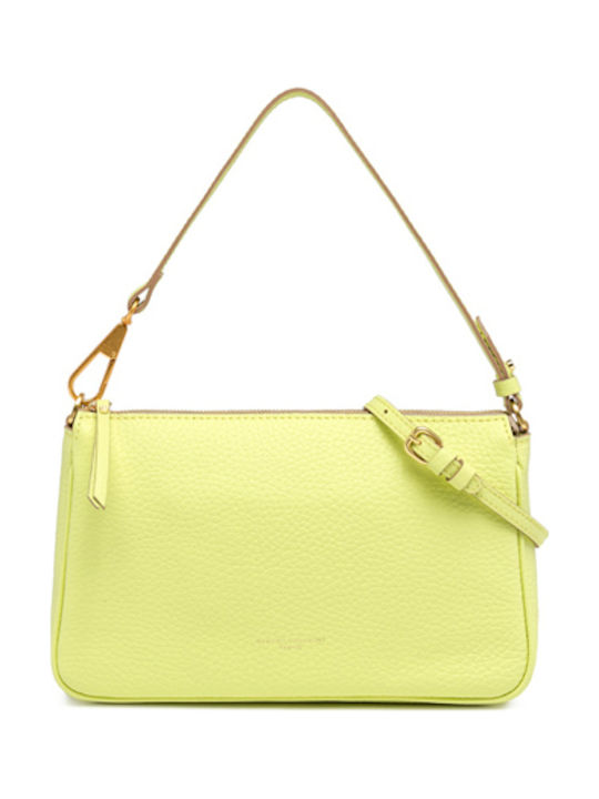 Leather Women's Bag Shoulder Green