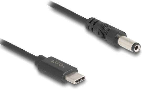 DeLock USB 2.0 Cable USB-C male - USB-C Μαύρο 1m 85397