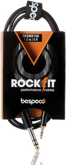 Bespeco Cable 6.3mm male - 3.5mm male 1.5m (RKSMS150)
