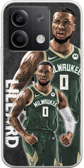 Nba Stars - Damian Lillard Back Cover Silicon Multicolor (Honor X6)