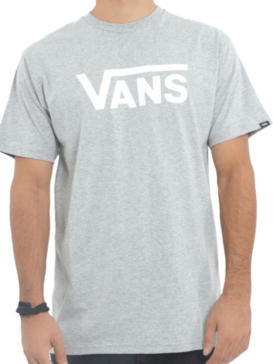 Vans Heather Ανδρικό Αθλητικό T-shirt Κοντομάνικο Athletic Heather/white